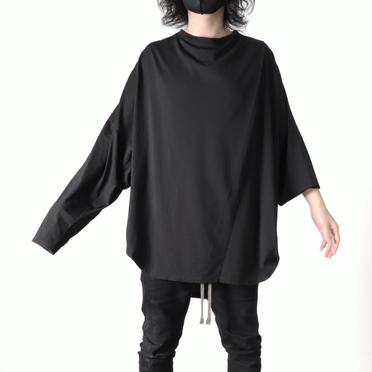 DRAPE LS T-SHIRTS　BLACK No.19