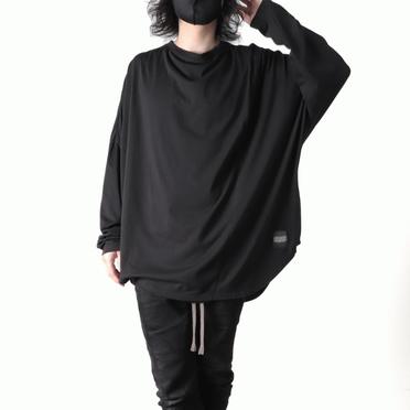 DRAPE LS T-SHIRTS　BLACK No.20