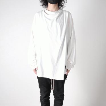 DRAPE LS T-SHIRTS　OFF WHITE No.13