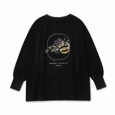 LONG SLEEVE FRUITS TEE / Black No.1