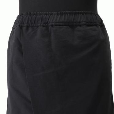 GROSGRAIN SKIRTED PANTS　BLACK No.7