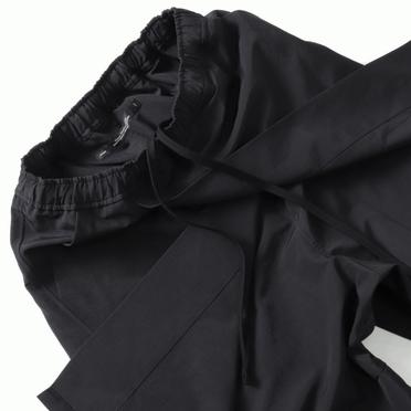 GROSGRAIN SKIRTED PANTS　BLACK No.13