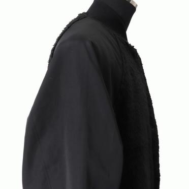 HEAVY BOA COAT　BLACK No.9