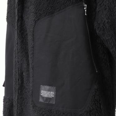 HEAVY BOA COAT　BLACK No.11