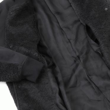 HEAVY BOA COAT　BLACK No.15