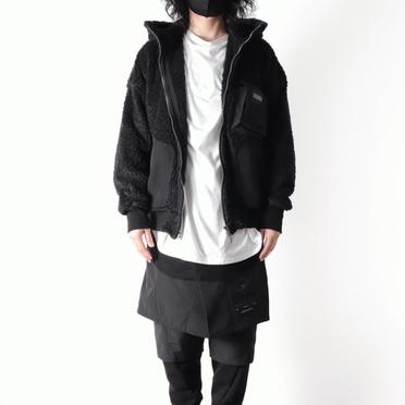 HEAVY BOA CARGO PARKA　BLACK No.17