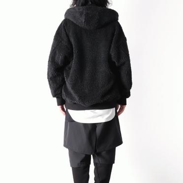 HEAVY BOA CARGO PARKA　BLACK No.21