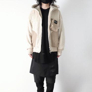 HEAVY BOA CARGO PARKA　RAW No.17