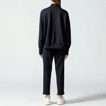 MIDIUMISOLID mock neck P/O　BLACK No.13