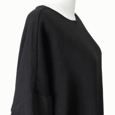 boat neck cocoon P/O　BLACK No.8