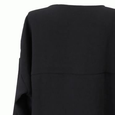 boat neck cocoon P/O　BLACK No.9