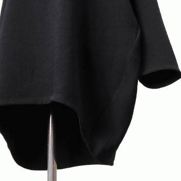 boat neck cocoon P/O　BLACK No.11