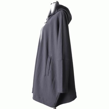 [SALE] 30%OFF　bajra ダブルフェイス接結 フーデッドブルゾン　CHARCOAL GRAY No.3