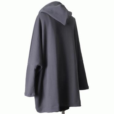 [SALE] 30%OFF　bajra ダブルフェイス接結 フーデッドブルゾン　CHARCOAL GRAY No.5