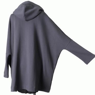 [SALE] 30%OFF　bajra ダブルフェイス接結 フーデッドブルゾン　CHARCOAL GRAY No.7