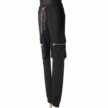 Sweat Cargo Slim Long Pants　BLACK No.2