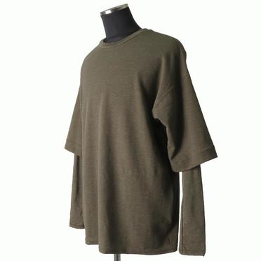 Layered Long Top　KHAKI No.2