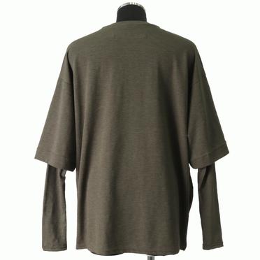 Layered Long Top　KHAKI No.5