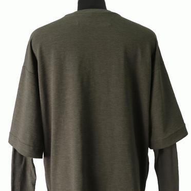 Layered Long Top　KHAKI No.9