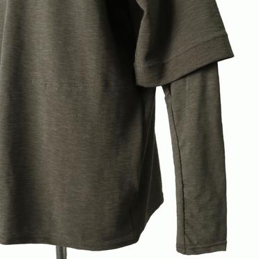 Layered Long Top　KHAKI No.10