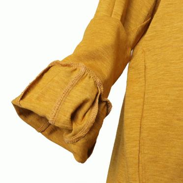 Dolman oversize Pullover　MUSTARD No.12