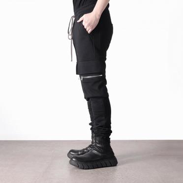 Sweat Cargo Slim Long Pants　BLACK No.15