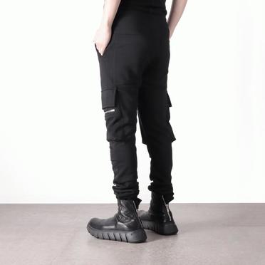 Sweat Cargo Slim Long Pants　BLACK No.16