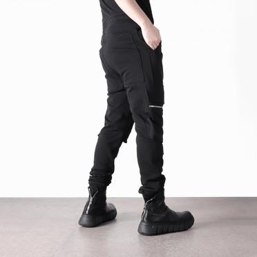 Sweat Cargo Slim Long Pants　BLACK No.18