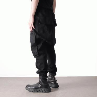 Sarrouel Denim Pants　BLACK No.16