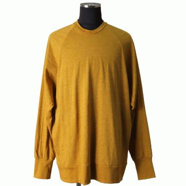 Dolman oversize Pullover　MUSTARD No.1