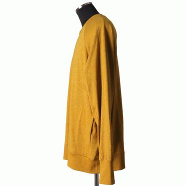 Dolman oversize Pullover　MUSTARD No.3