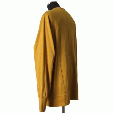 Dolman oversize Pullover　MUSTARD No.4