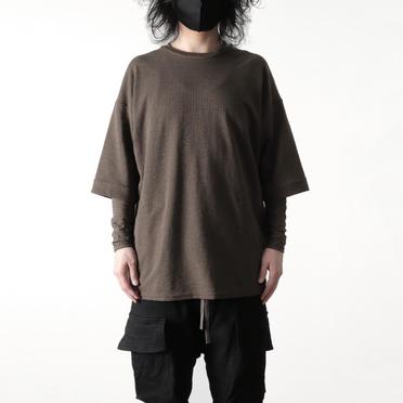 Layered Long Top　KHAKI No.13