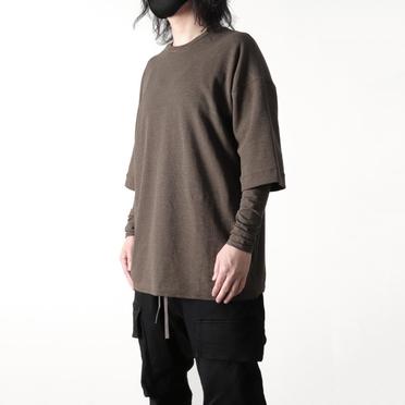 Layered Long Top　KHAKI No.14