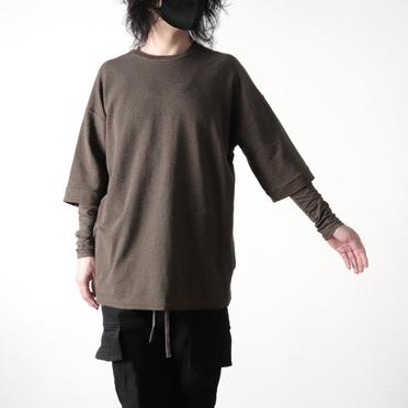 Layered Long Top　KHAKI No.19