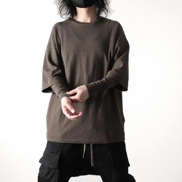 Layered Long Top　KHAKI No.20