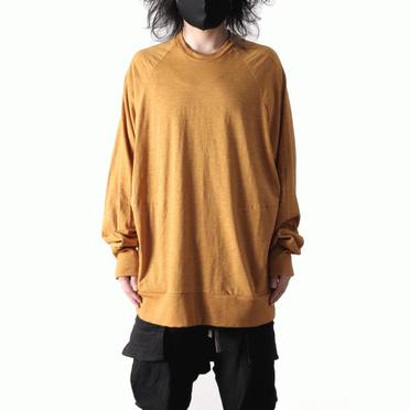 Dolman oversize Pullover　MUSTARD No.13
