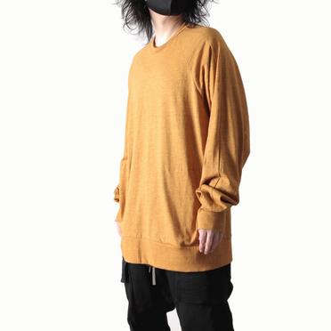 Dolman oversize Pullover　MUSTARD No.14