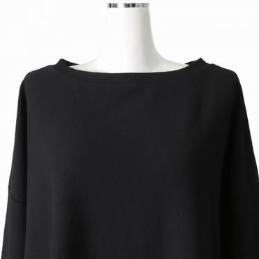 boat neck wide P/O　BLACK No.7