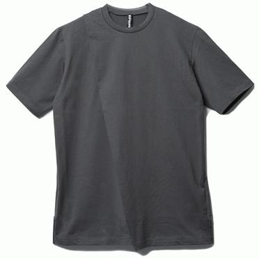 CROSS JERSEY-T　SOLID GRAY No.1