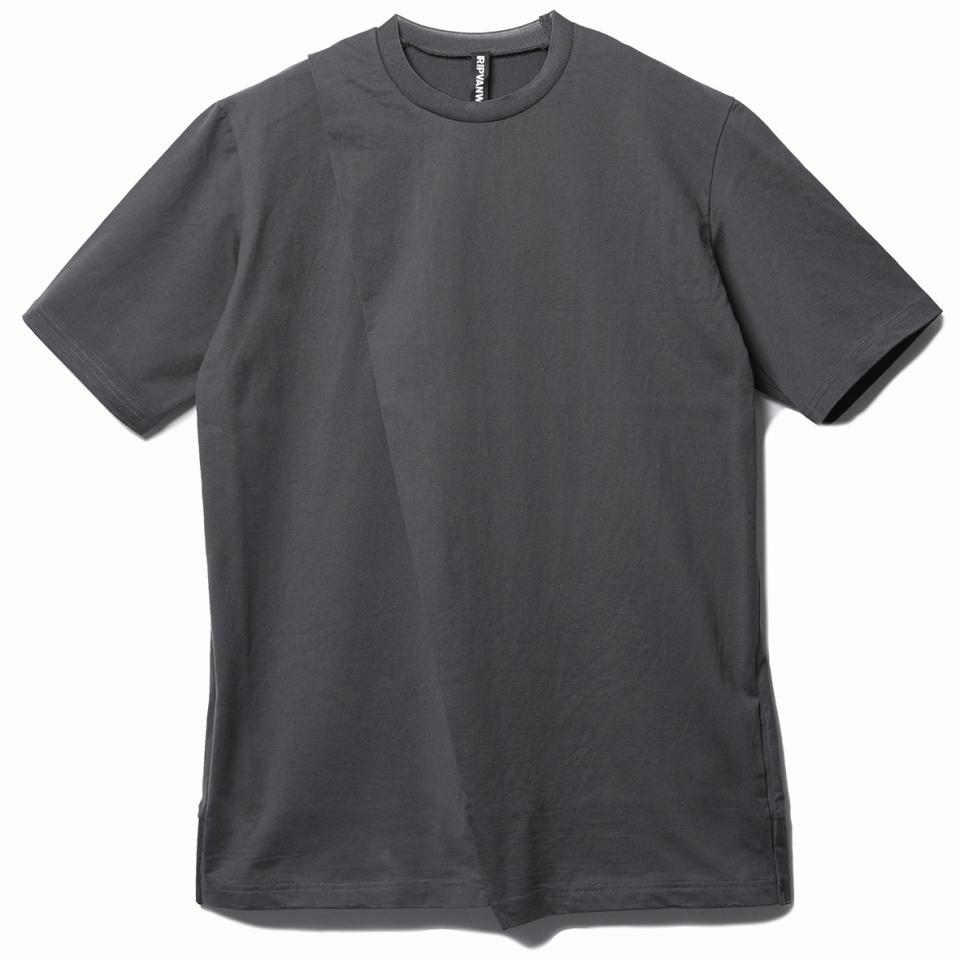 CROSS JERSEY-T　SOLID GRAY