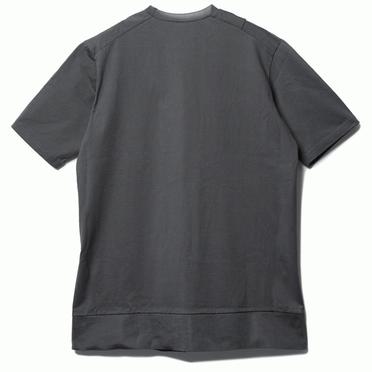 CROSS JERSEY-T　SOLID GRAY No.2