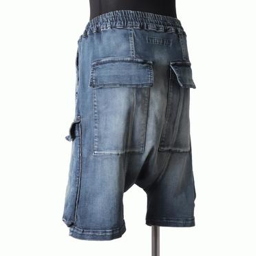 Denim Sarrouel Shorts　BLUE No.4