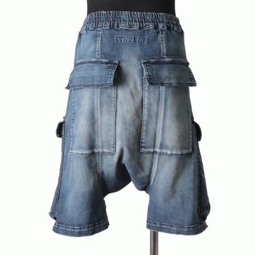 Denim Sarrouel Shorts　BLUE No.5