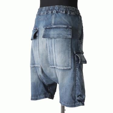 Denim Sarrouel Shorts　BLUE No.6