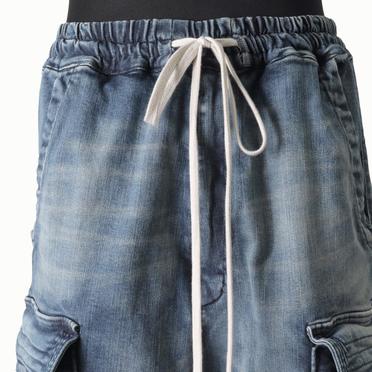 Denim Sarrouel Shorts　BLUE No.7