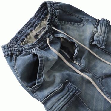 Denim Sarrouel Shorts　BLUE No.11