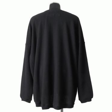 Over Sized Knit Pullover　BLACK No.5