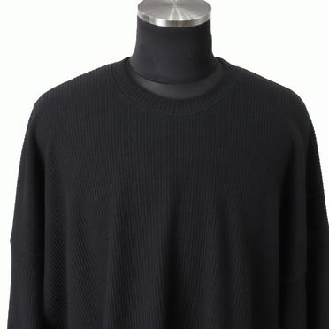 Over Sized Knit Pullover　BLACK No.7