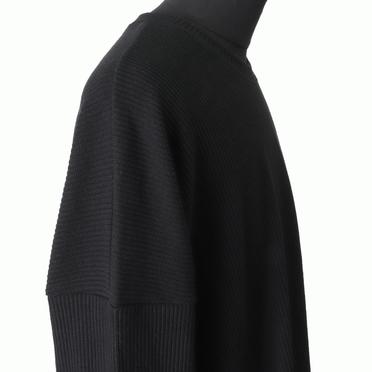 Over Sized Knit Pullover　BLACK No.8